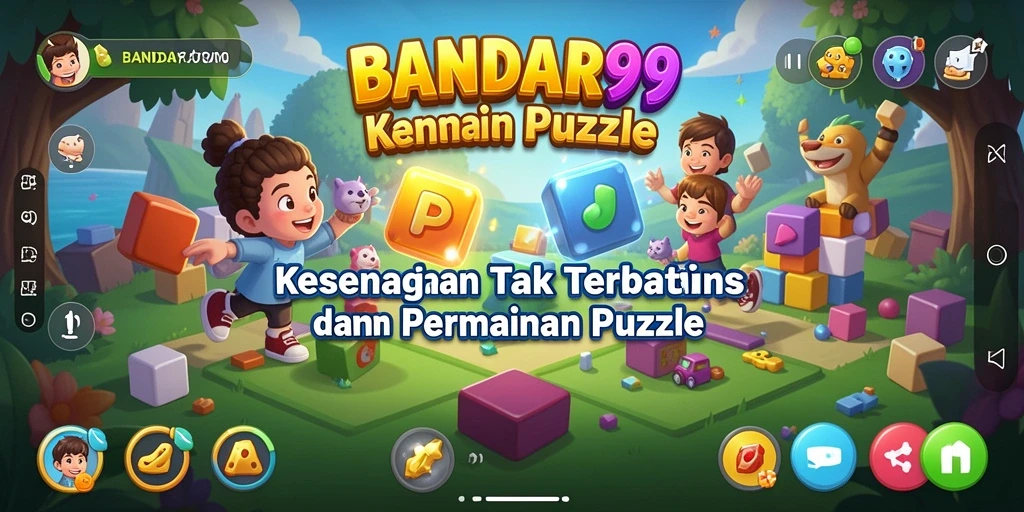 Screenshot menampilkan gameplay seru BANDAR99 dengan tantangan puzzle yang menantang.
