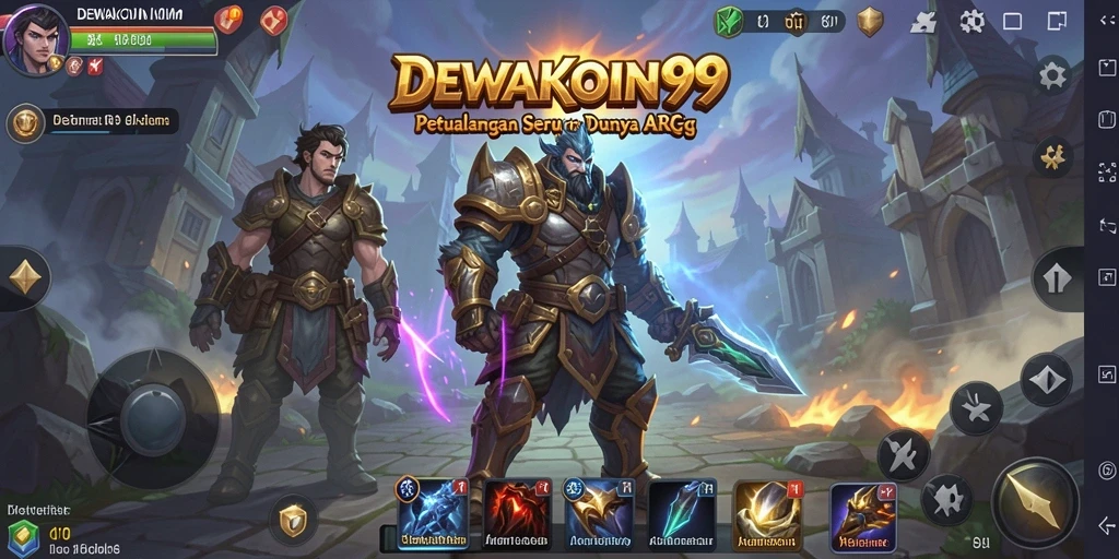 Tampilan gameplay seru dari DEWAKOIN99 yang penuh aksi.