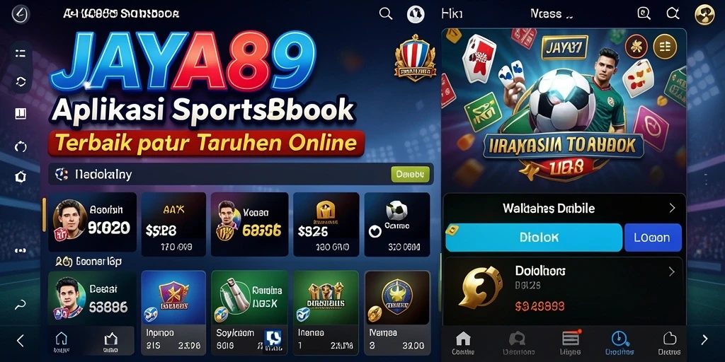 Tampilan gameplay utama JAYA89 saat taruhan olahraga berlangsung.