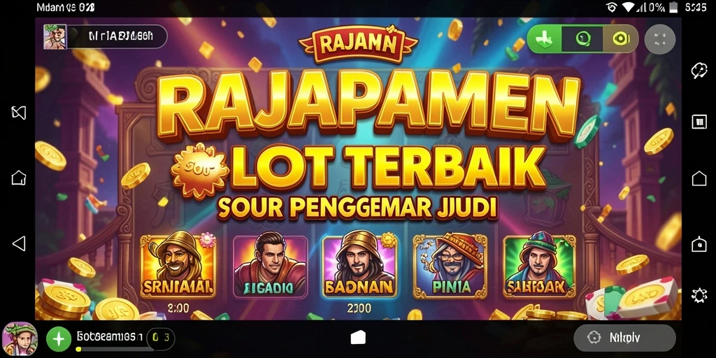 Tampilan menarik gameplay Slot RAJAPAMEN yang memikat.