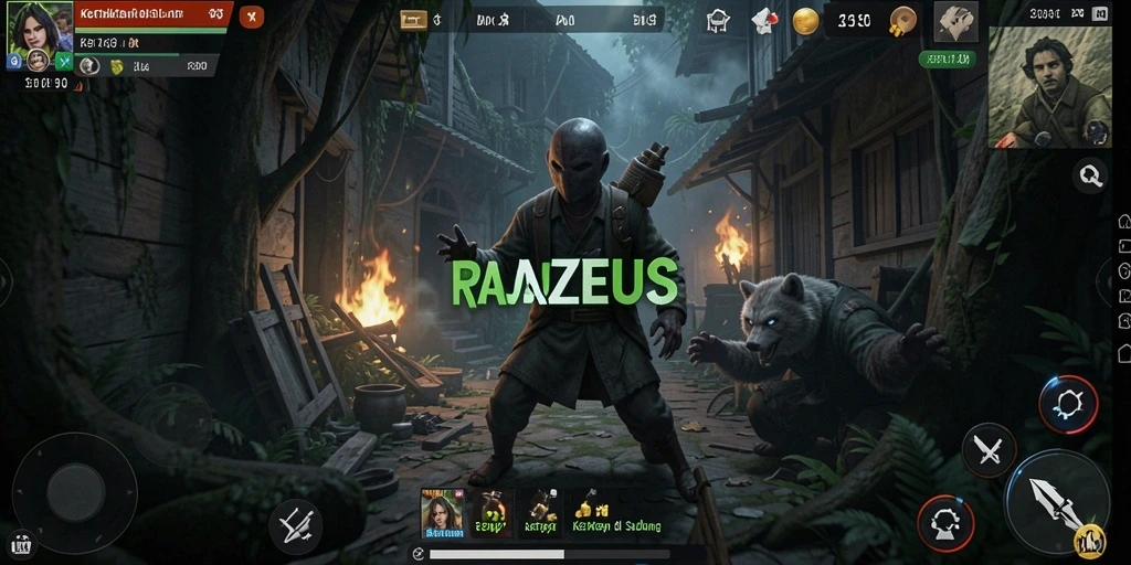 Gameplay RAJAZEUS yang mencekam dan menegangkan di setiap sudut.