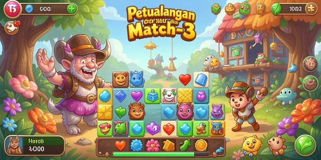Tampilan gameplay T6 yang seru dan penuh warna.