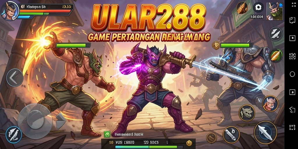 Tampilan mendebarkan dari pertempuran dalam ULAR288.